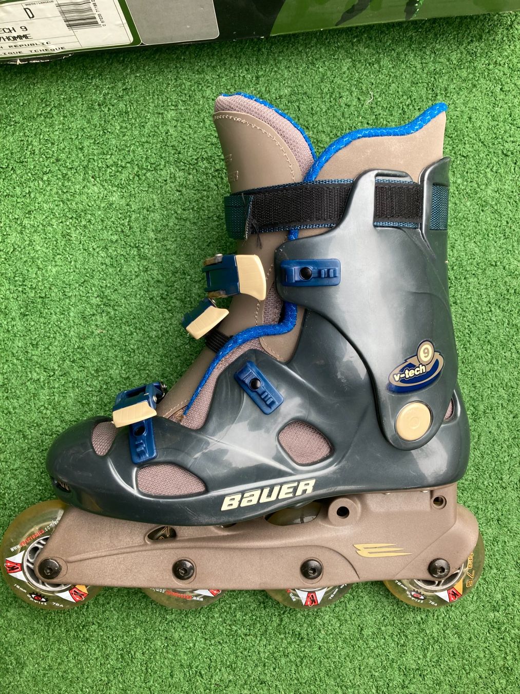 Bauer Pattini in linea & Pattini a rotelle: Bauer V-Tech 9  Gr. 40  Inline Skates – Usato da Gerlafingen venduto da Skidmore 3