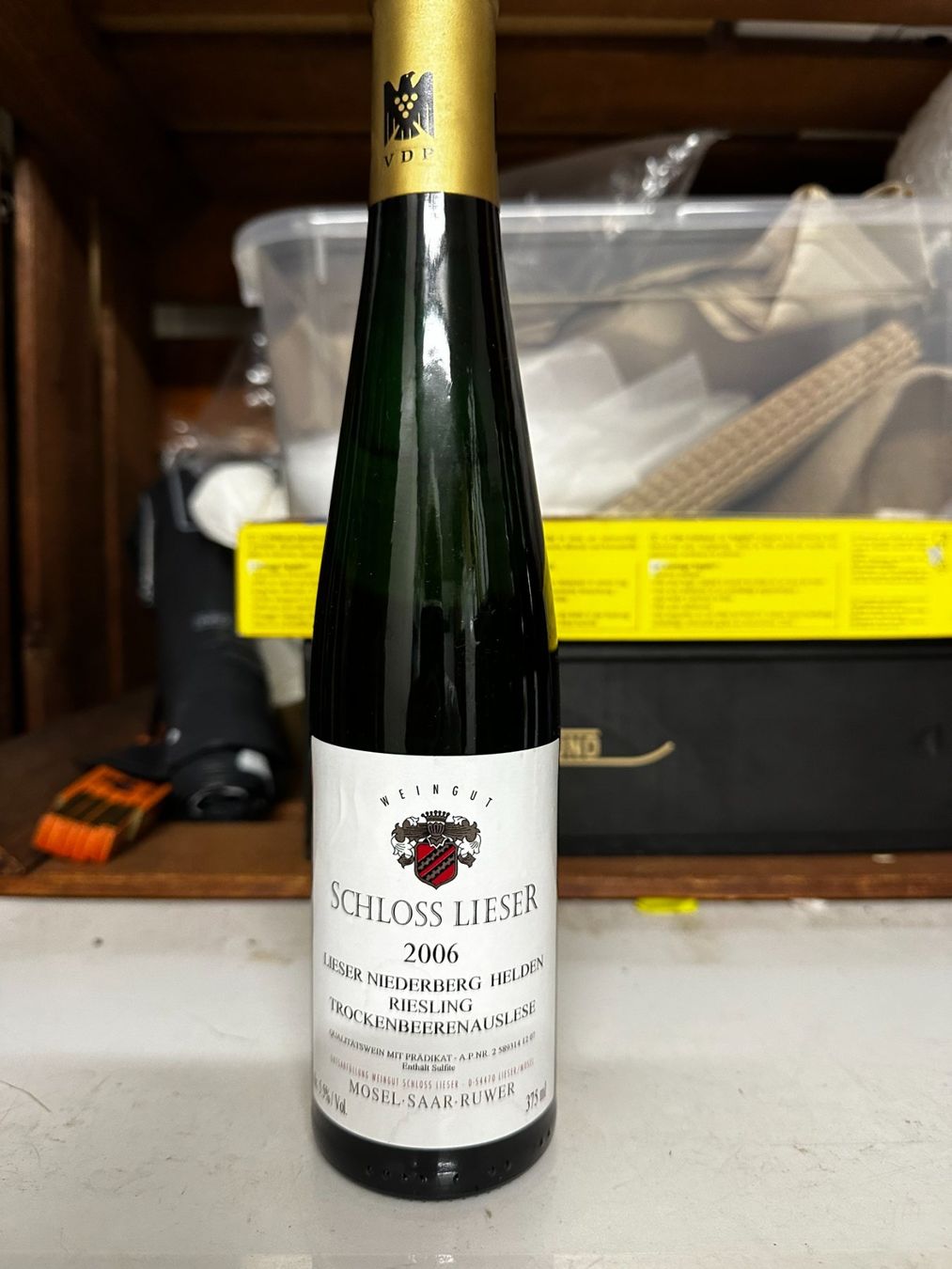 Vino: 1x Schloss Lieser TBA Jg. 2006 – Nuovo e nell'imballaggio originale da Birmensdorf ZH venduto da Broesli
