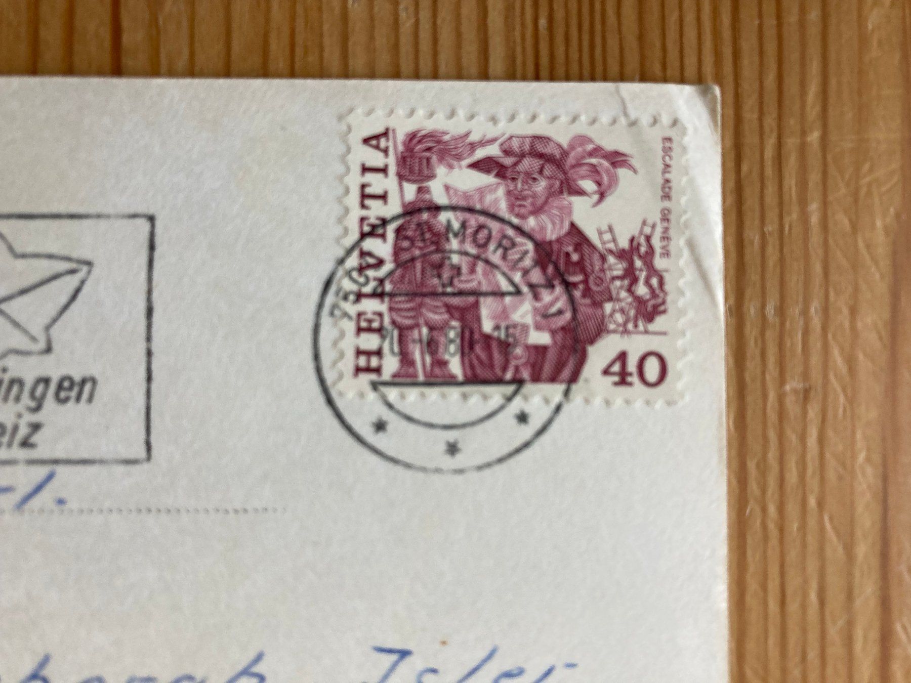 Cartes postales: St. Moritz-Bad - AK 1980 – D'occasion à Oberuzwil par Henri09 1