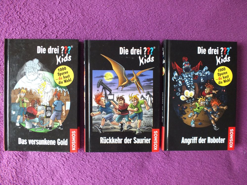 Die drei ??? ( Fragezeichen ) Kids - 3er Bücher Set (Gebraucht) in ...