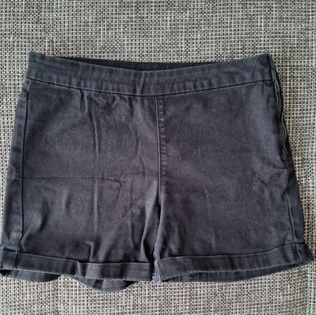 Pieces kurze Hosen schwarz, Grösse XS