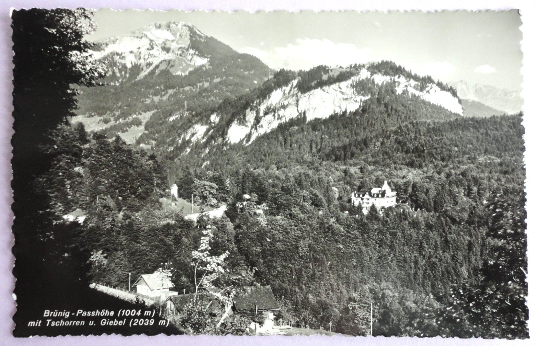 Cartoline postali: Brünig-Passhöhe (1004 m) – Usato da Fétigny venduto da Billy2miny