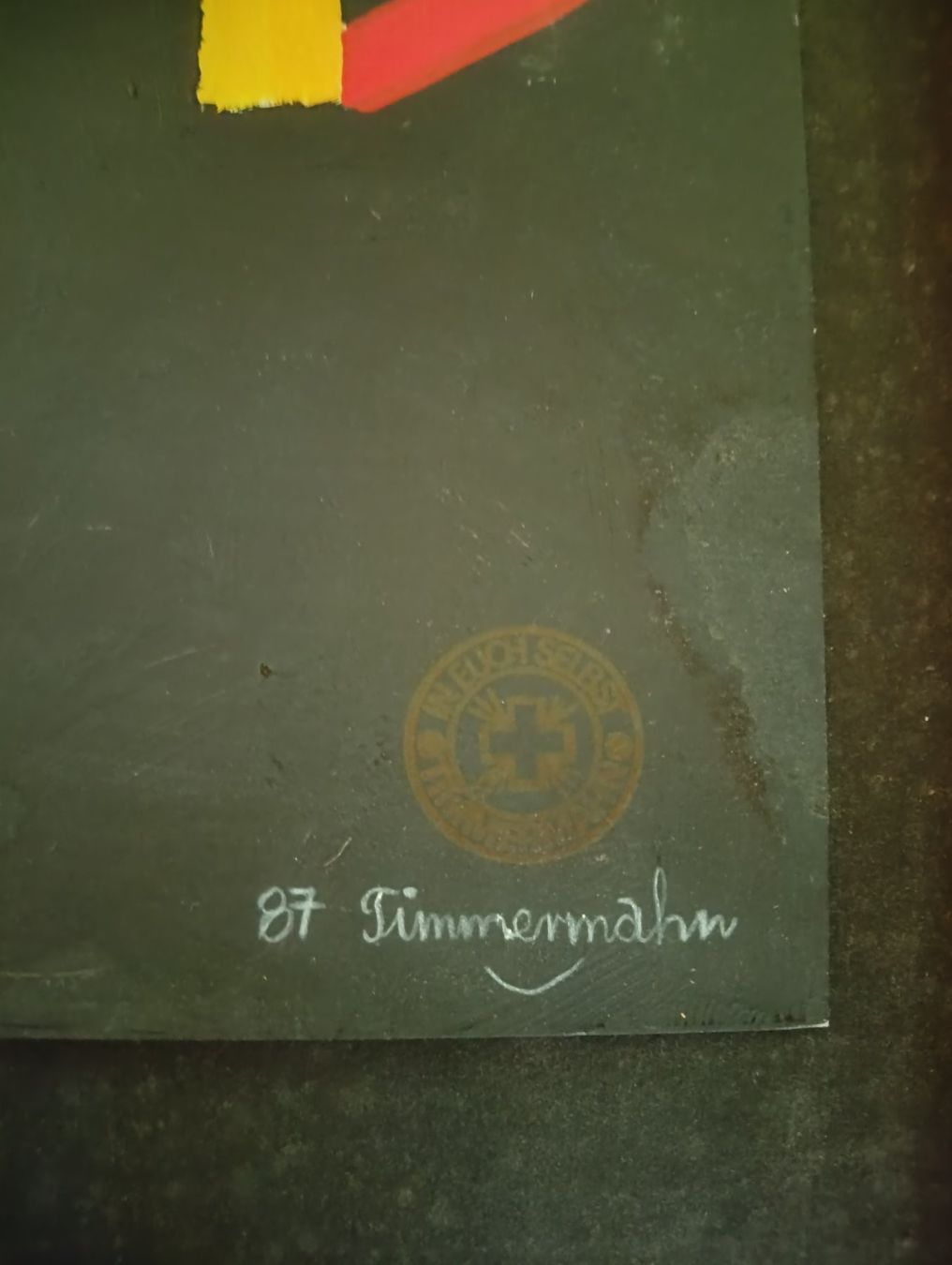Poster & Bilder: Timmermahn 1987 – Gebraucht aus Lumino von Onyxrocks 1