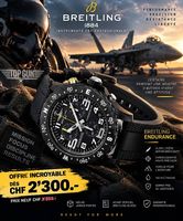 Neuve new Breitling ENDURANCE PRO neuve 3350.-