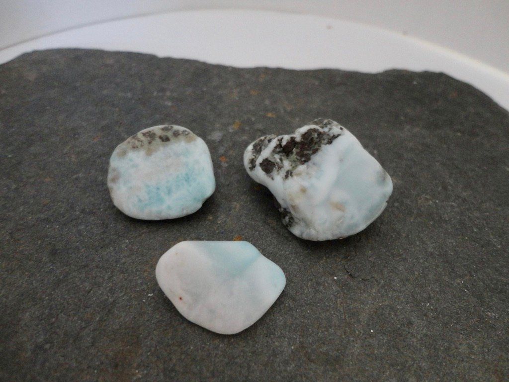 Pierres précieuses: Larimar Edelstein – Neuf (Voir description) à Biberist par Steine