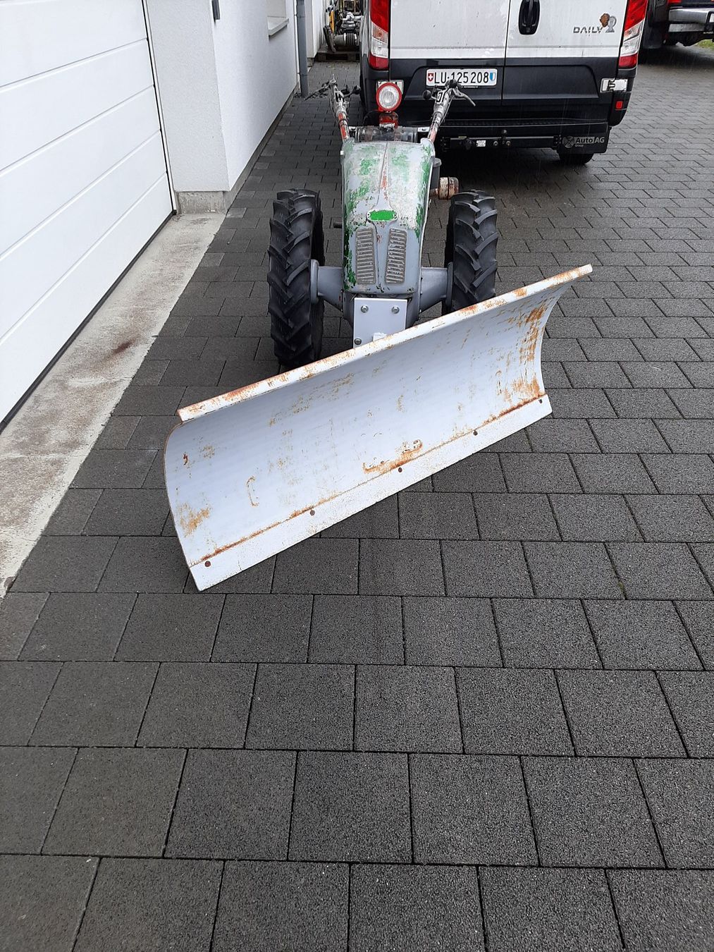 Sgombero neve: Einachser Schneepflug Rapid 606 – Usato da Rain venduto da Kleinmoto 4