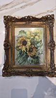 Porzellanbild "Sonnenblumen" Fa. Rosenthal