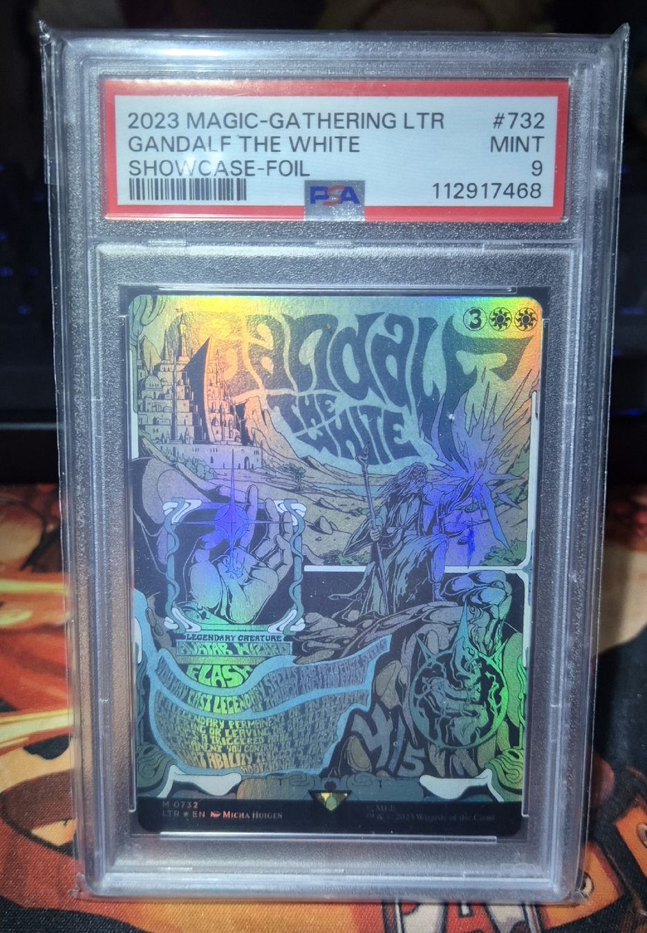 Magic The Gathering Carte collezionabili: Magic - Gandalf the white PSA 9 ENG – Nuovo (secondo la descrizione) da Sementina venduto da asciar