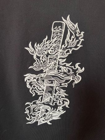 Manga-Style. T-Shirt, Boutique Stickerei Meilen