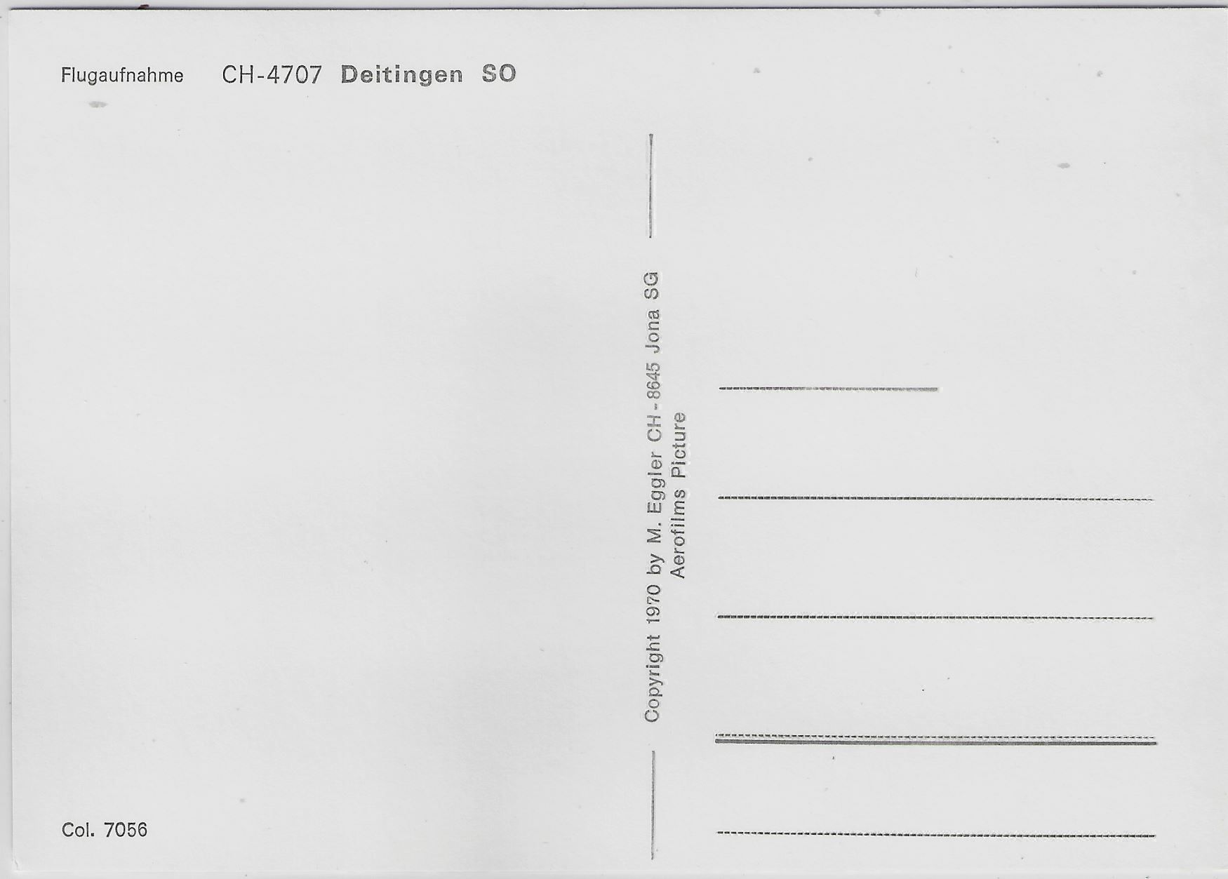 Cartoline postali: Flugaufnahme Luterbach SO – Antico da Ettingen venduto da Kartenplanet 1