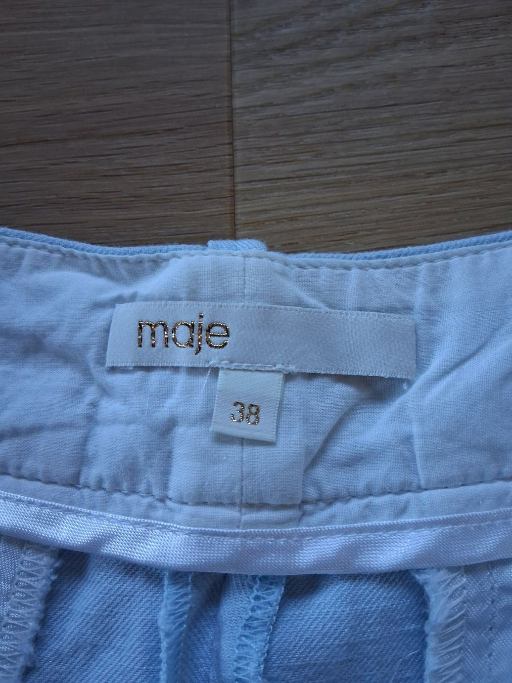 Maje Hosen: Maje Hose 38 mit Leinen – Gebraucht aus Lengnau AG von Nathi88 1