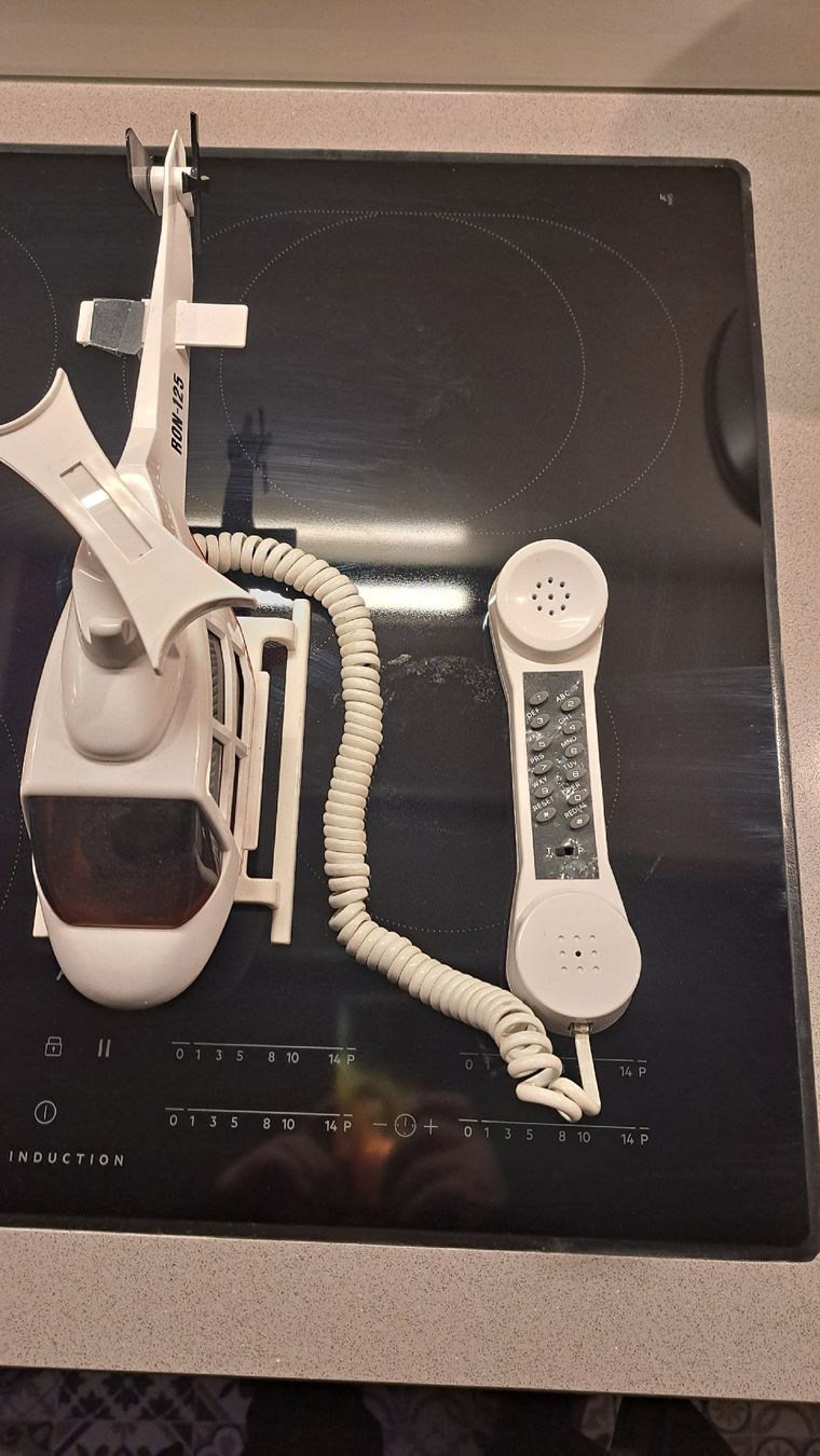 Telefoni: Festnetztelefon als Helikopter – Nuovo (secondo la descrizione) da Allschwil venduto da Vision139 4