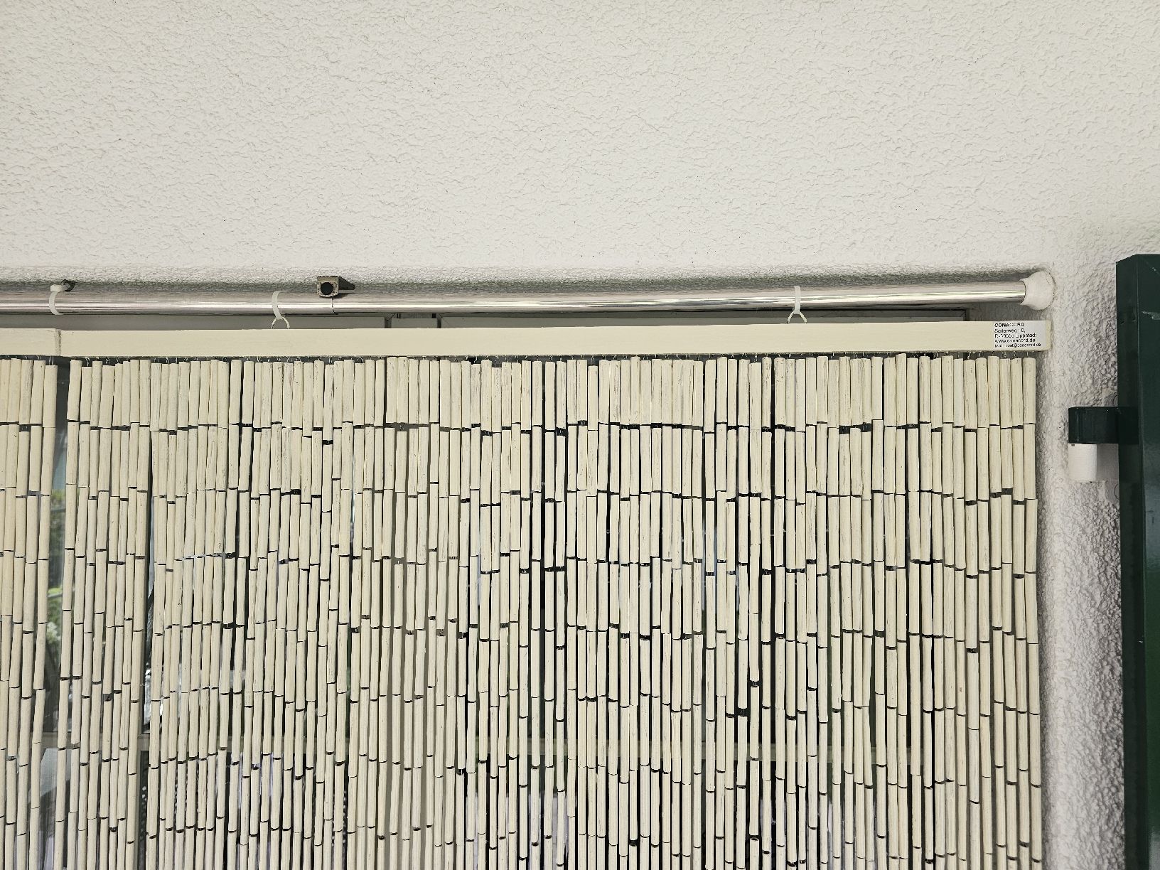 Tende: Türvorhang Bambus uni weiss 90x200 cm – Usato da Obergerlafingen venduto da Deluxepoint 1