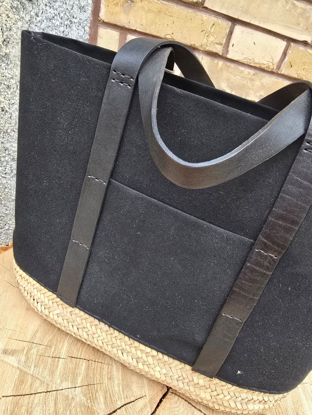 Borse da donna: Korb: Korbtasche schwarz-ANGEBOT – Nuovo (secondo la descrizione) da Romanshorn venduto da Rachacha 2