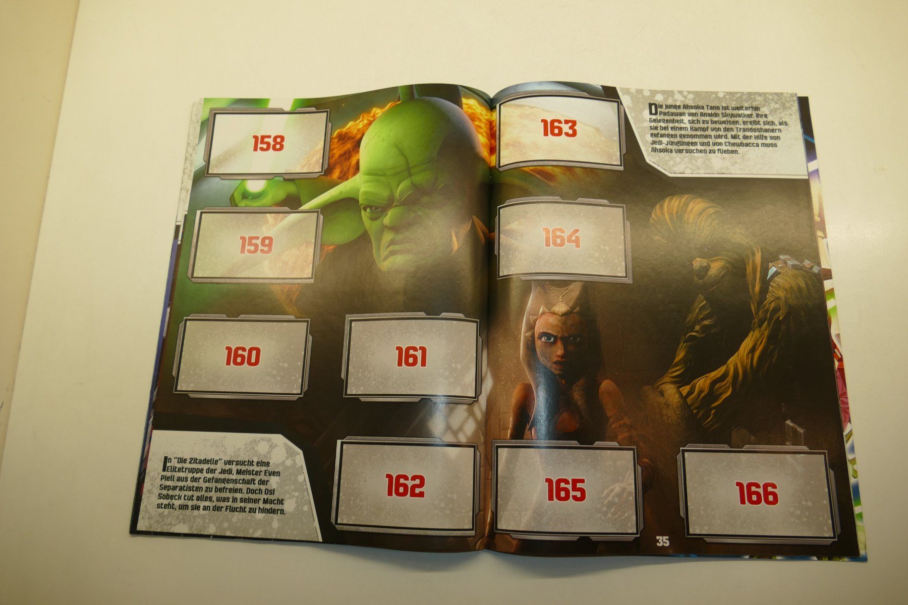 Fumetti: STAR WARS: The Clone Wars Sticker Sammlung Album – Nuovo (secondo la descrizione) da Niederhasli venduto da Flash32 3