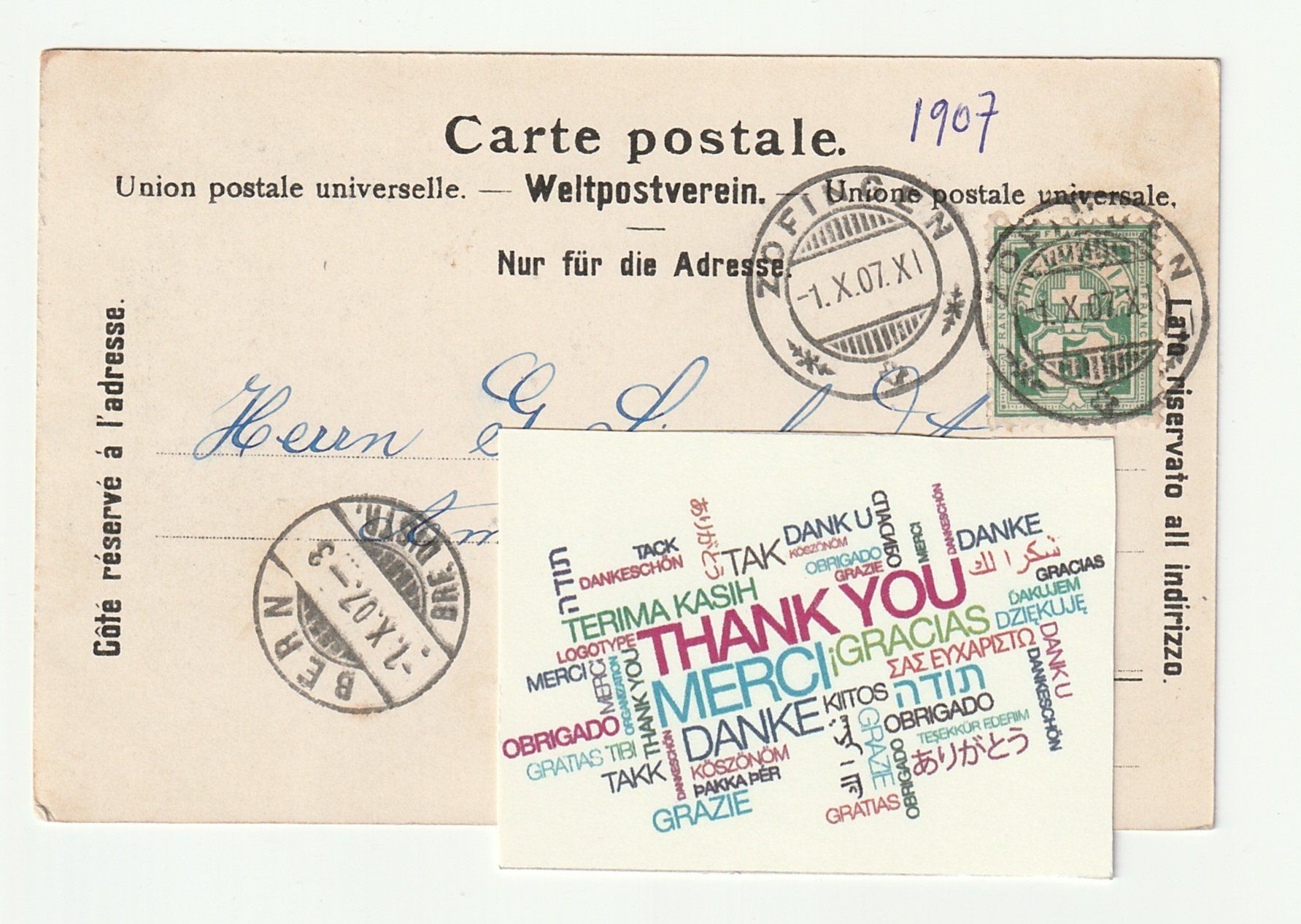 Cartoline postali: Postkarte 1907 Gemmipass, Daubensee, Kandersteg – Usato da St. Gallen venduto da Ricardo_Deals 1