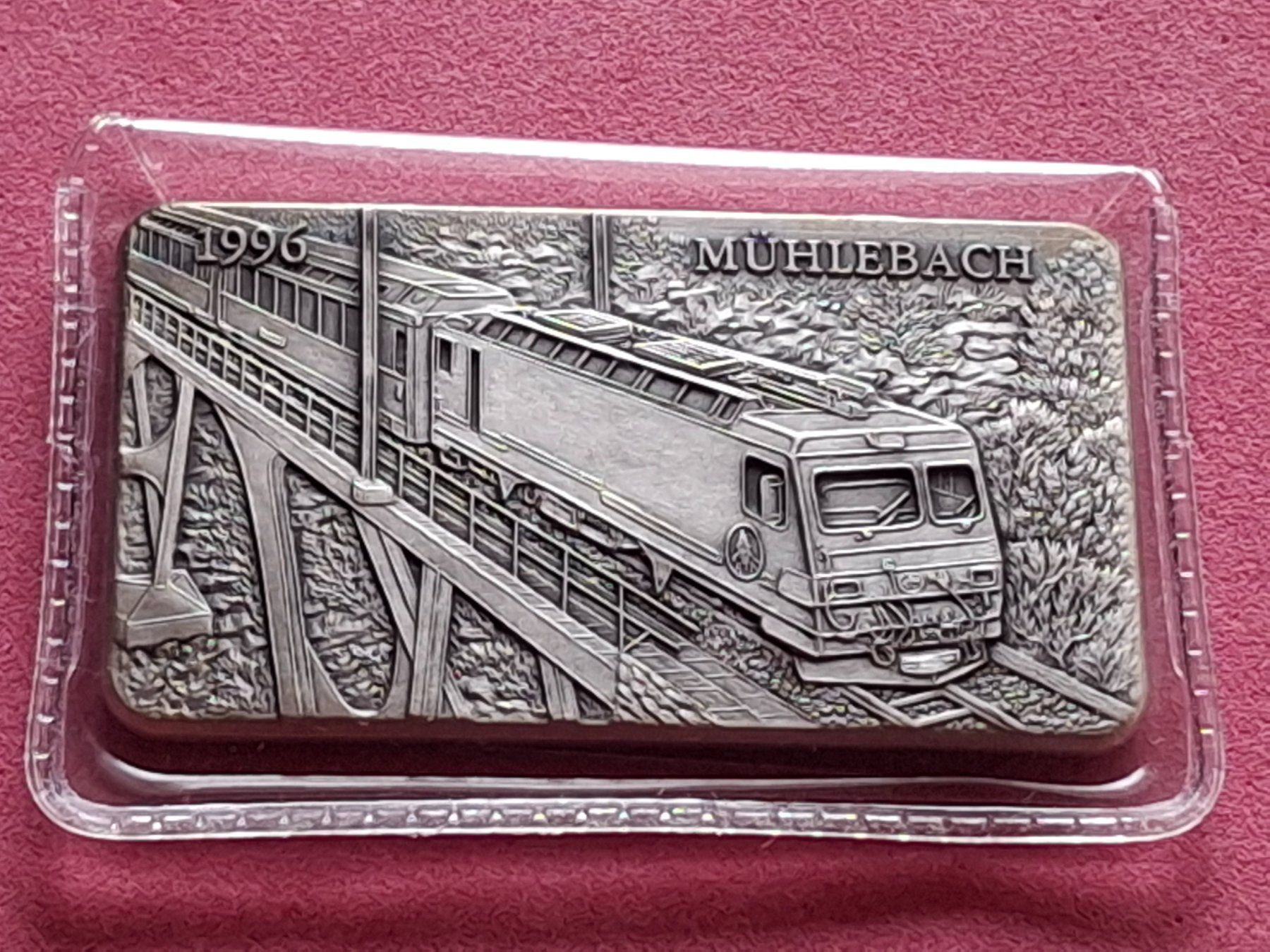 Metalli preziosi: CH EISENBAHN - MÜHLEBACH - OVP – Usato da Boniswil venduto da dpd4coins