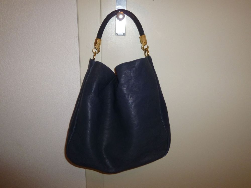 Sac yves saint laurent bleu clearance marine