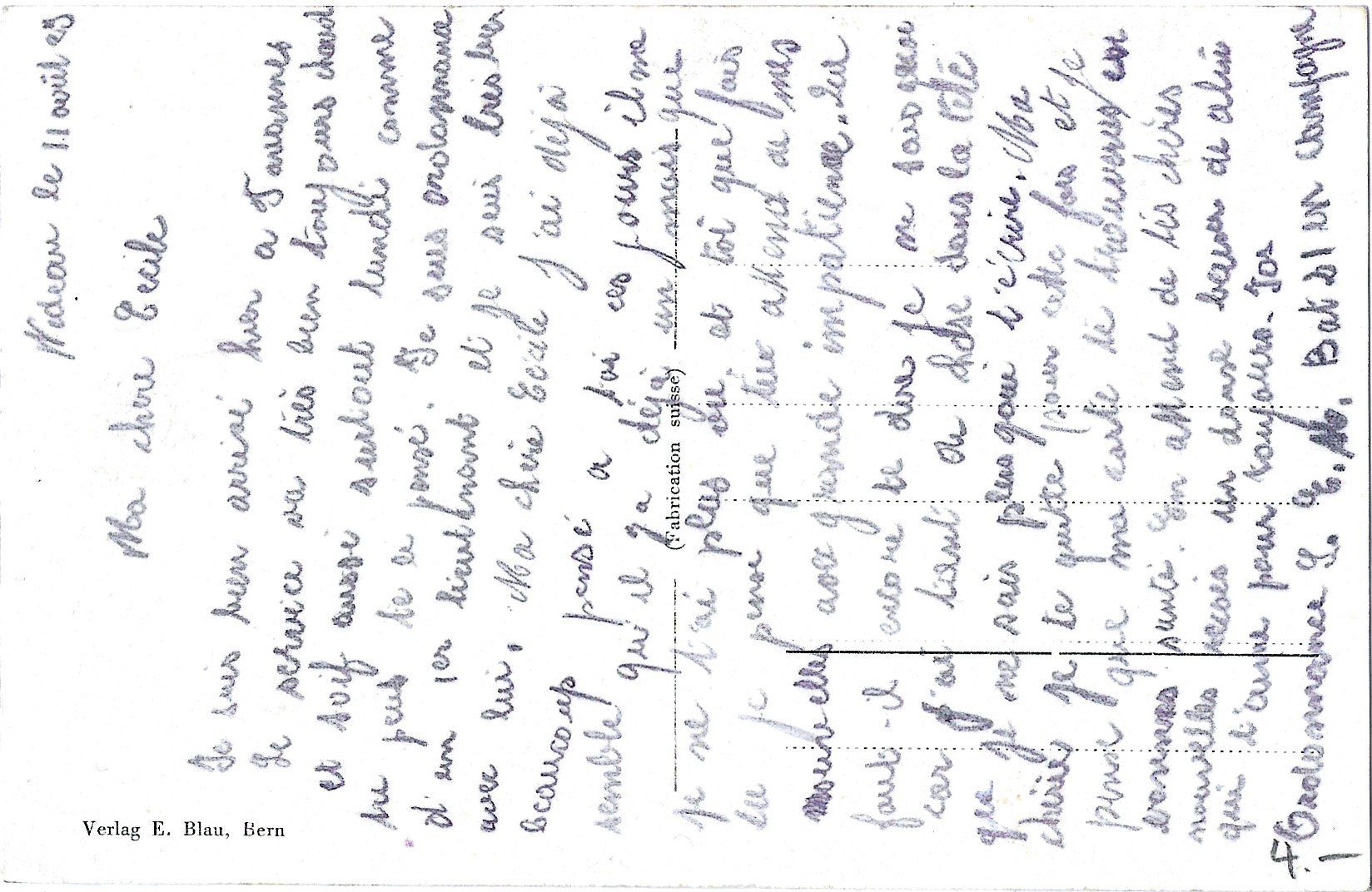 Cartoline postali: Nidau.   Generalansicht – Usato da Bütschwil venduto da Jackson1A 1
