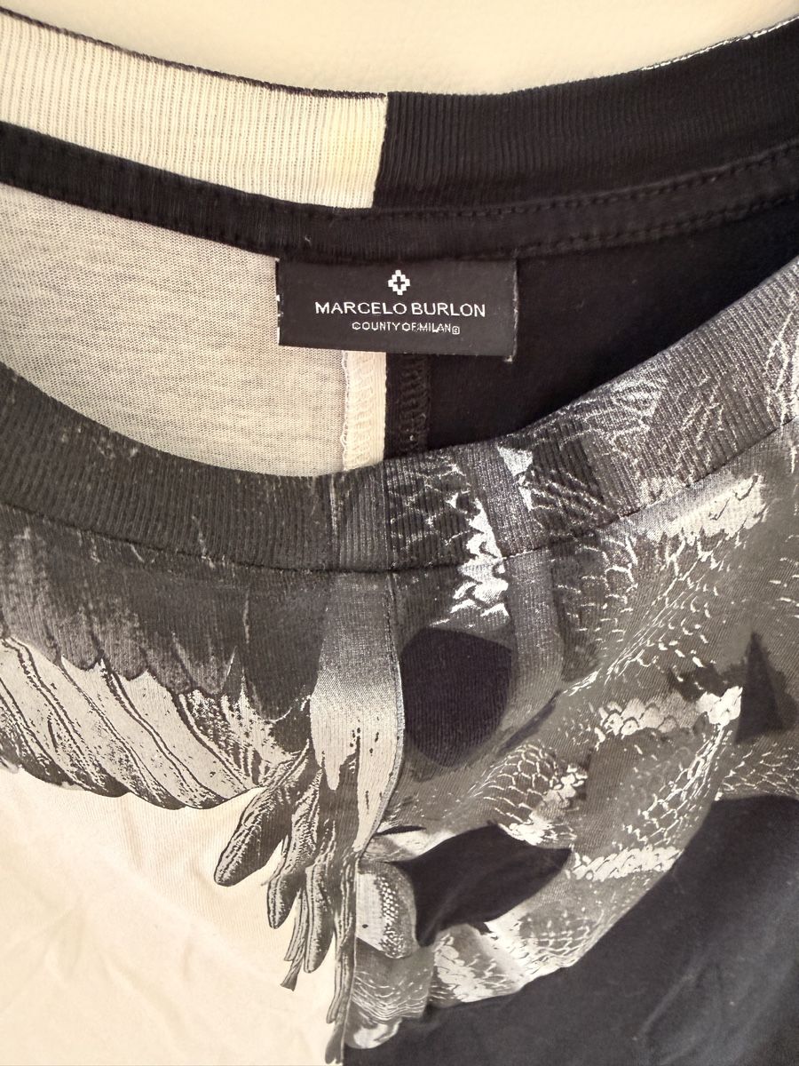 Marcelo burlon T-shirt: Marcelo Burlon T-Shirt – Usato da Glattfelden venduto da ilamas 2