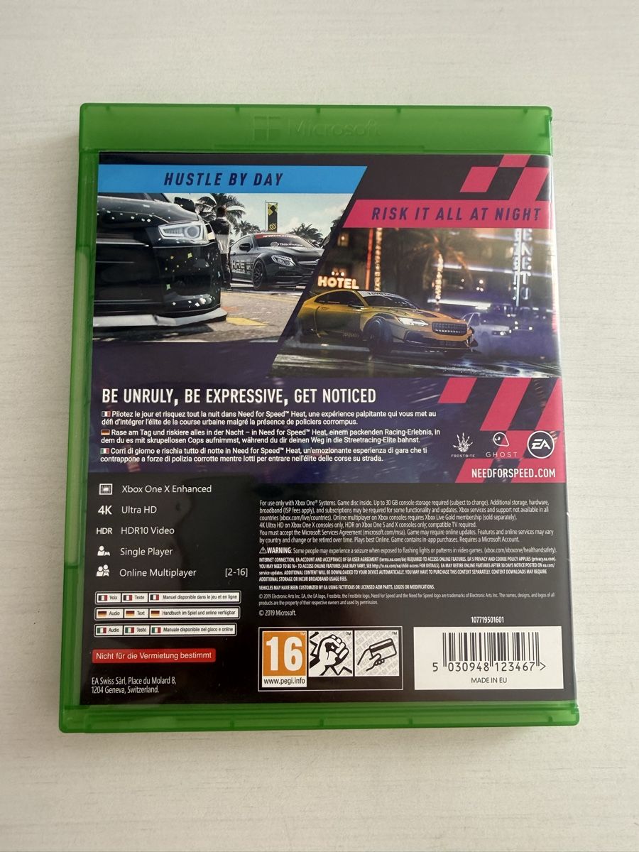 Microsoft Giochi: NFS Heat Xbox One – Nuovo (secondo la descrizione) da Sion venduto da fer_gwz6 2
