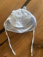 Baby Sonnen Hut Grösse 3-6 Monate gestreift guter Zustand