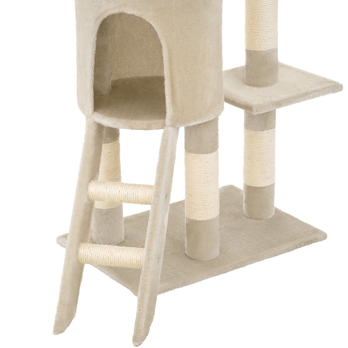 Katzenbaum - Kratzbaum: Kratzbaum Dominik 144cm, beige - Gratis Versand – Neu und originalverpackt aus Kleinwangen von Maluwa_GmbH 4