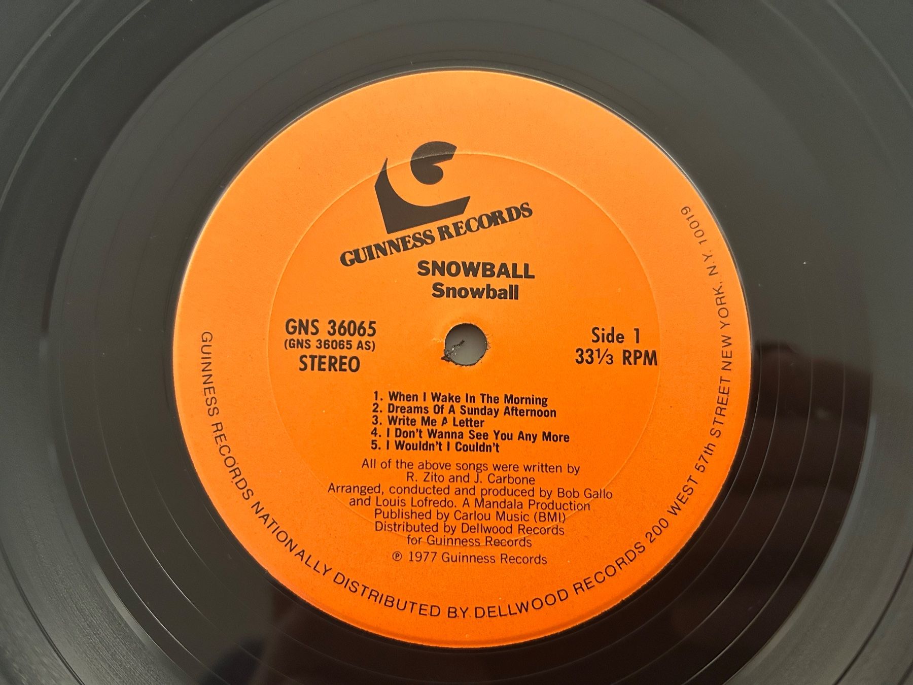 Schallplatten: SNOWBALL - Same  Vinyl Schallplatte MegaRar – Gebraucht aus Aesch BL von BlueMusicRecords 2