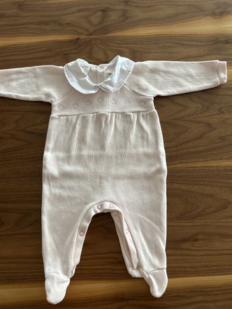 Gestrickte Baby Strampler Grösse 62/68, 🌸