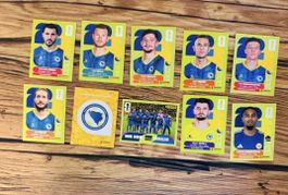 Panini WM 2026 Sticker Bosnien und Herzegowina gesamter Satz