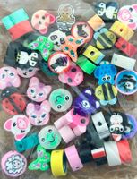 Fimo Bastelperlen Tier Motive 50Stk