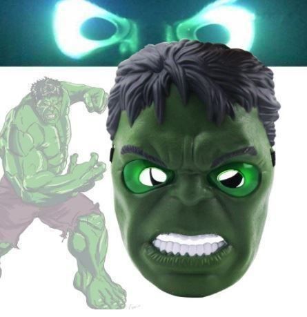 Maschere: Hulk Maske mit Licht – Nuovo e nell'imballaggio originale da Gurmels venduto da Swisspod