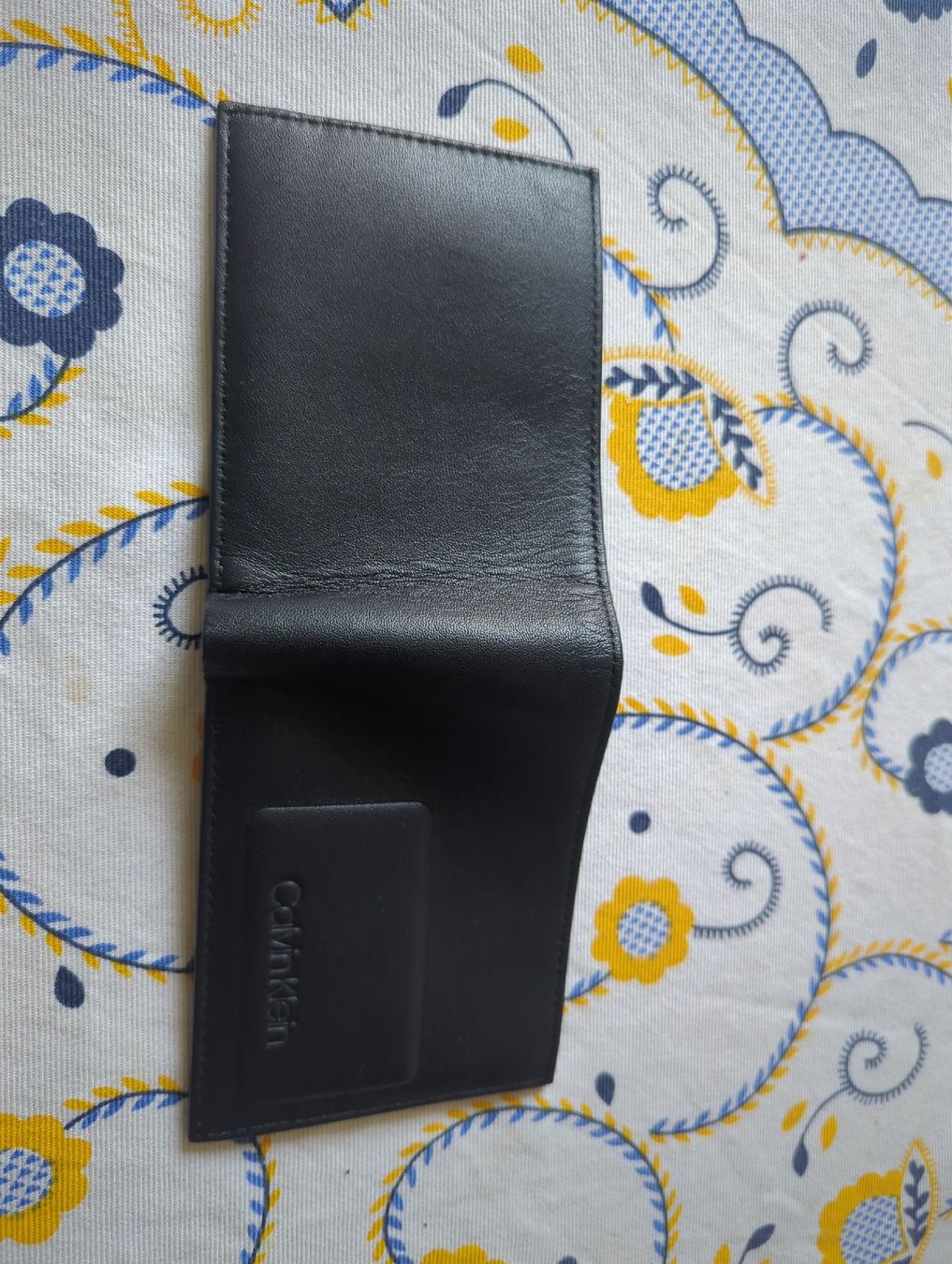 Calvin Klein Brieftaschen: Calvin Klein Black Leather Wallet Bifold – Neu (gemäss Beschreibung) aus Geneve von rob_w8qv