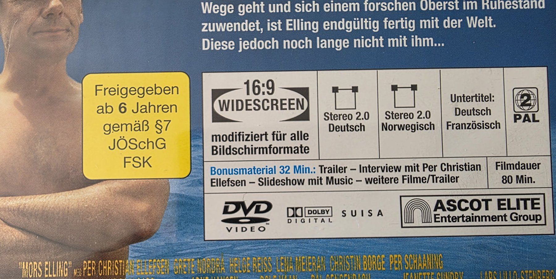 Alle DVDs: DVD Elling Nicht ohne meine Mutter – Gebraucht aus Oetwil am See von fineli2 1