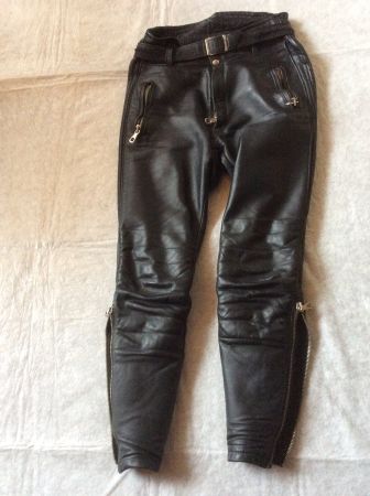 Damen Motorrad-Lederhose Gr. 38