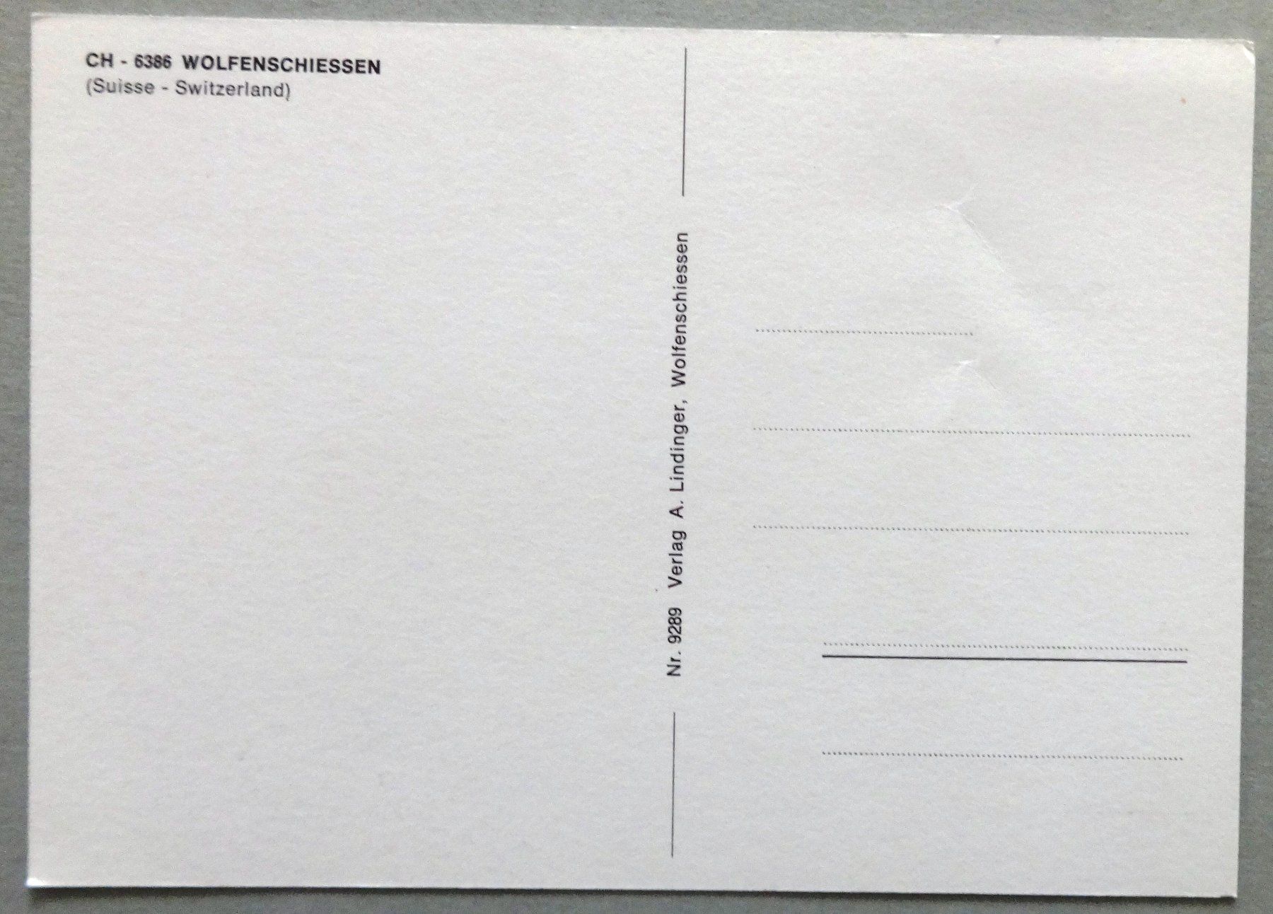 Cartes postales: Wolfenschiessen – D'occasion à Fétigny par Billy2miny 1