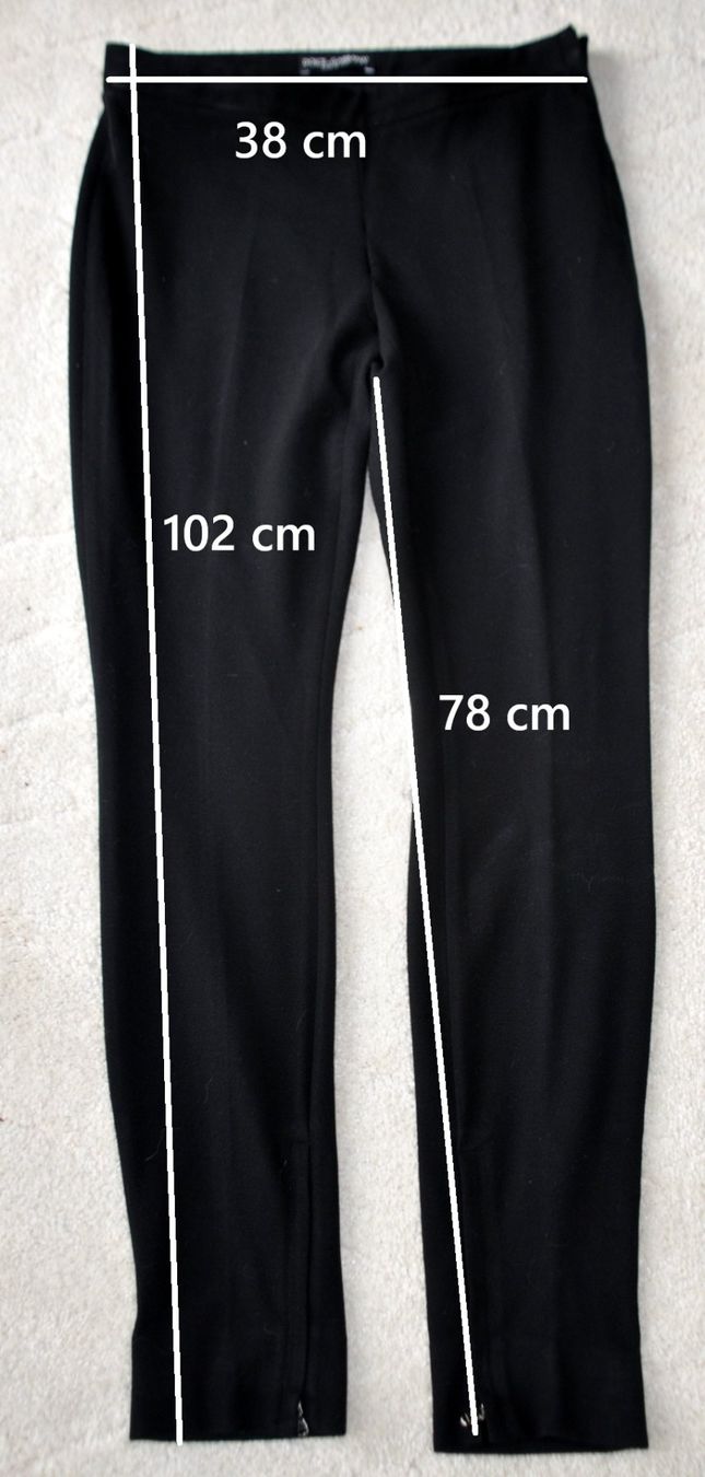 Dolce & Gabbana Pantaloni: Dolce & Gabbana  Hose / pantalon  .42 ( 38) – Usato da Collonges venduto da arashee 3