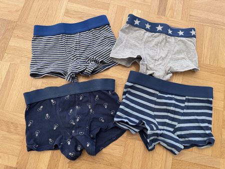 Manor Kids Boxershorts, Grösse 92, 4 Stück