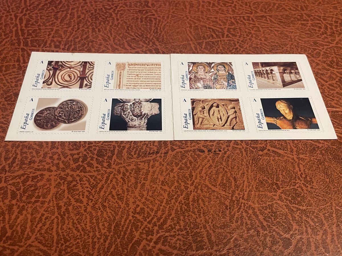 Tutti i francobolli: Briefmarken Spanien 8er Block Kunst – Usato da Buchs AG venduto da fpatricia