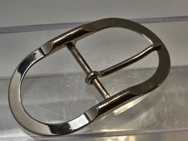 leichte flache italien. Gürtelschnalle Metall nickelfrei