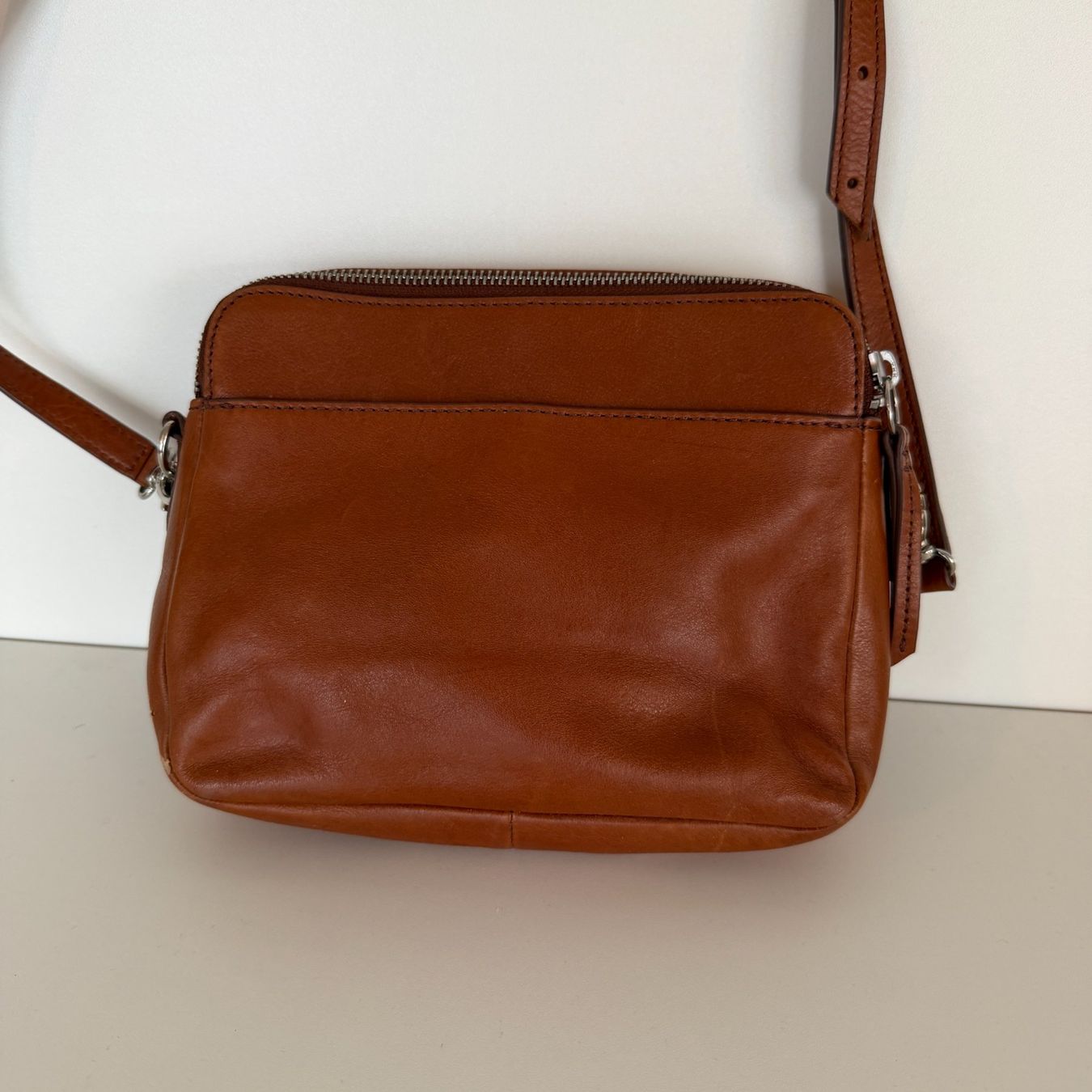 Fossil Borse da donna: Fossil Leder Tasche Crossbody braun – Usato da Balzers venduto da dassandro 2