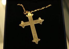 Kreuz Halskette Penelope Cruz Pirates of Caribbian Swarovski