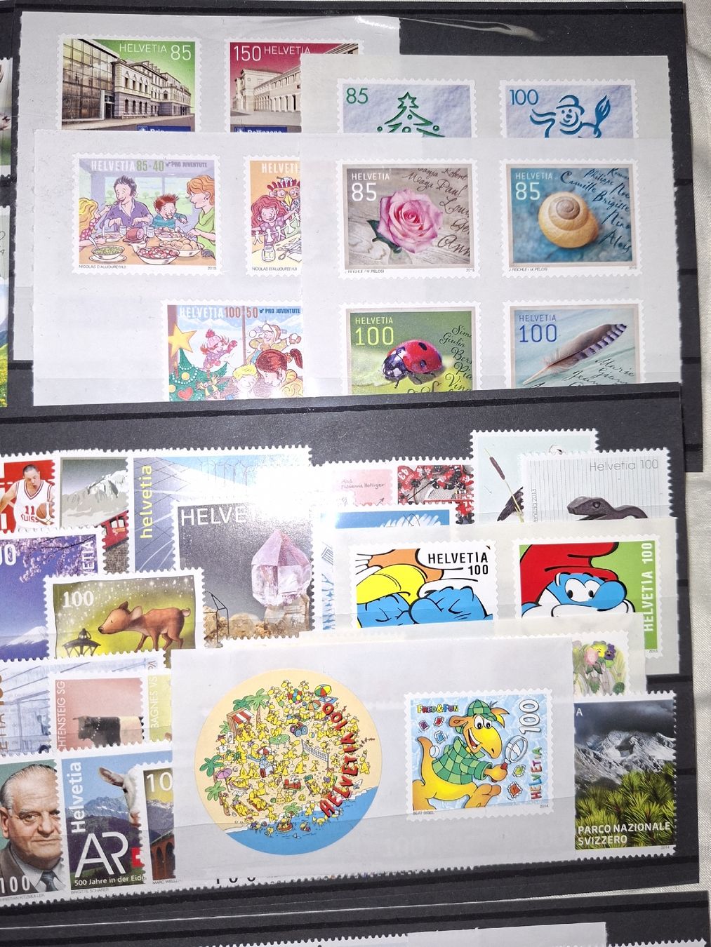 Tutti i francobolli: Frankaturware knapp 250.-  – Usato da Balgach venduto da SIMEON27 3