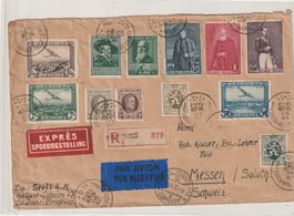 Belgien Flugpost als Express 1930
