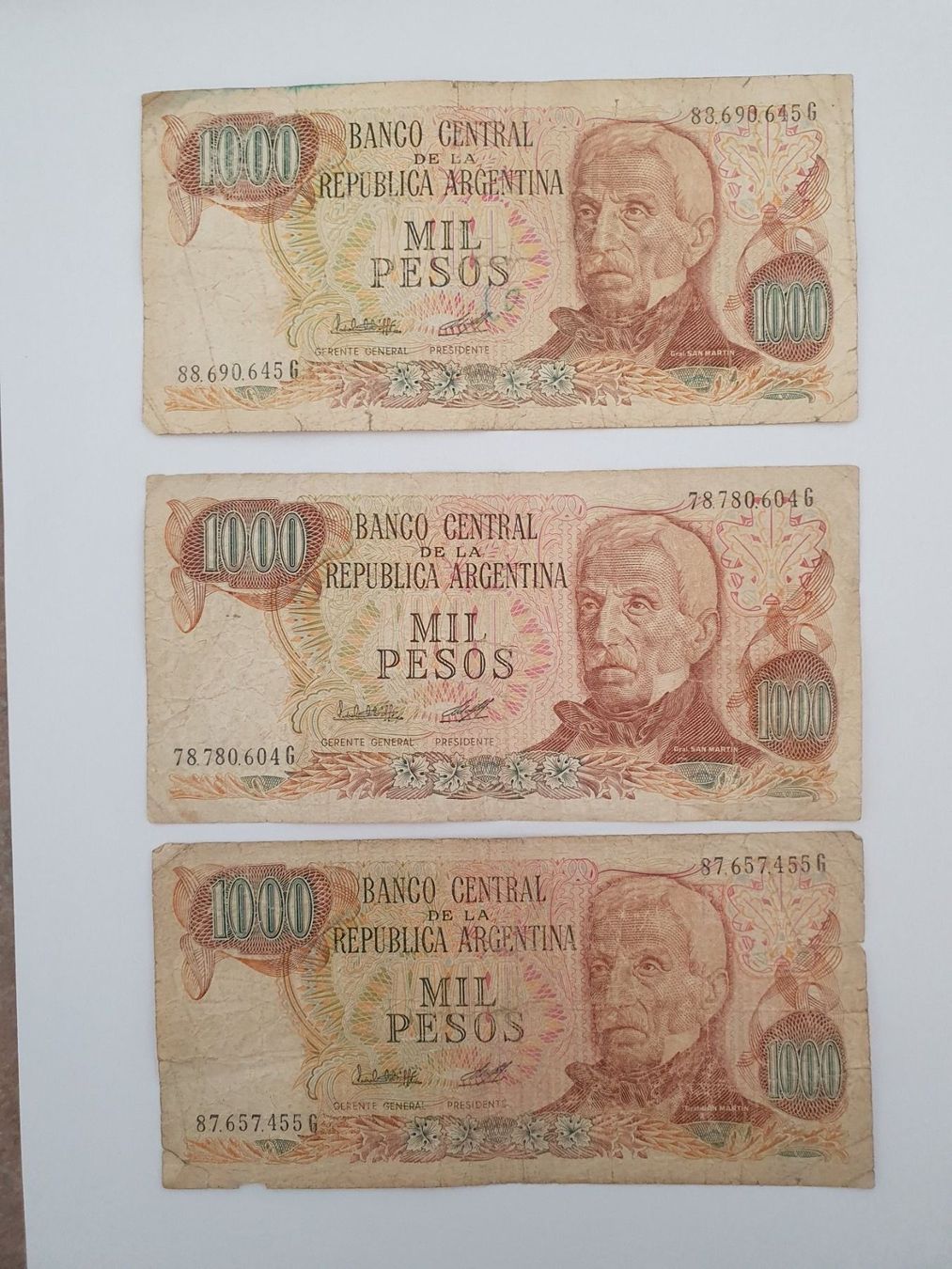 Banconote: Banknoten aus Argentinien – Usato da Pravidondaz venduto da LVtik 3