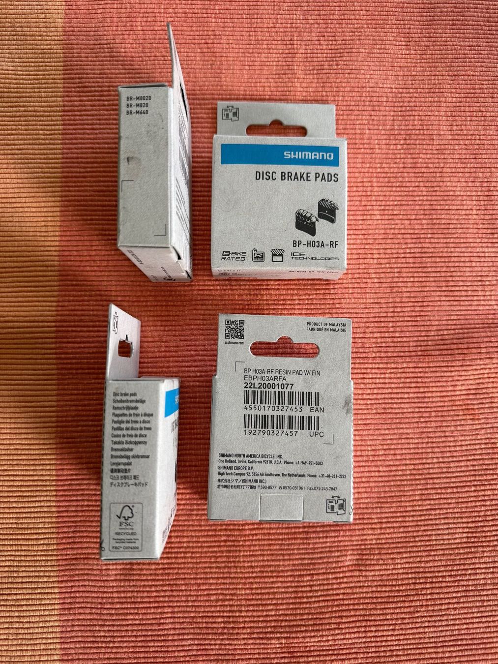 Shimano Pezzi di ricambio: Bremsbeläge Shimano BP-H03A-RF – Nuovo e nell'imballaggio originale da Grabs venduto da Rolfsg 1