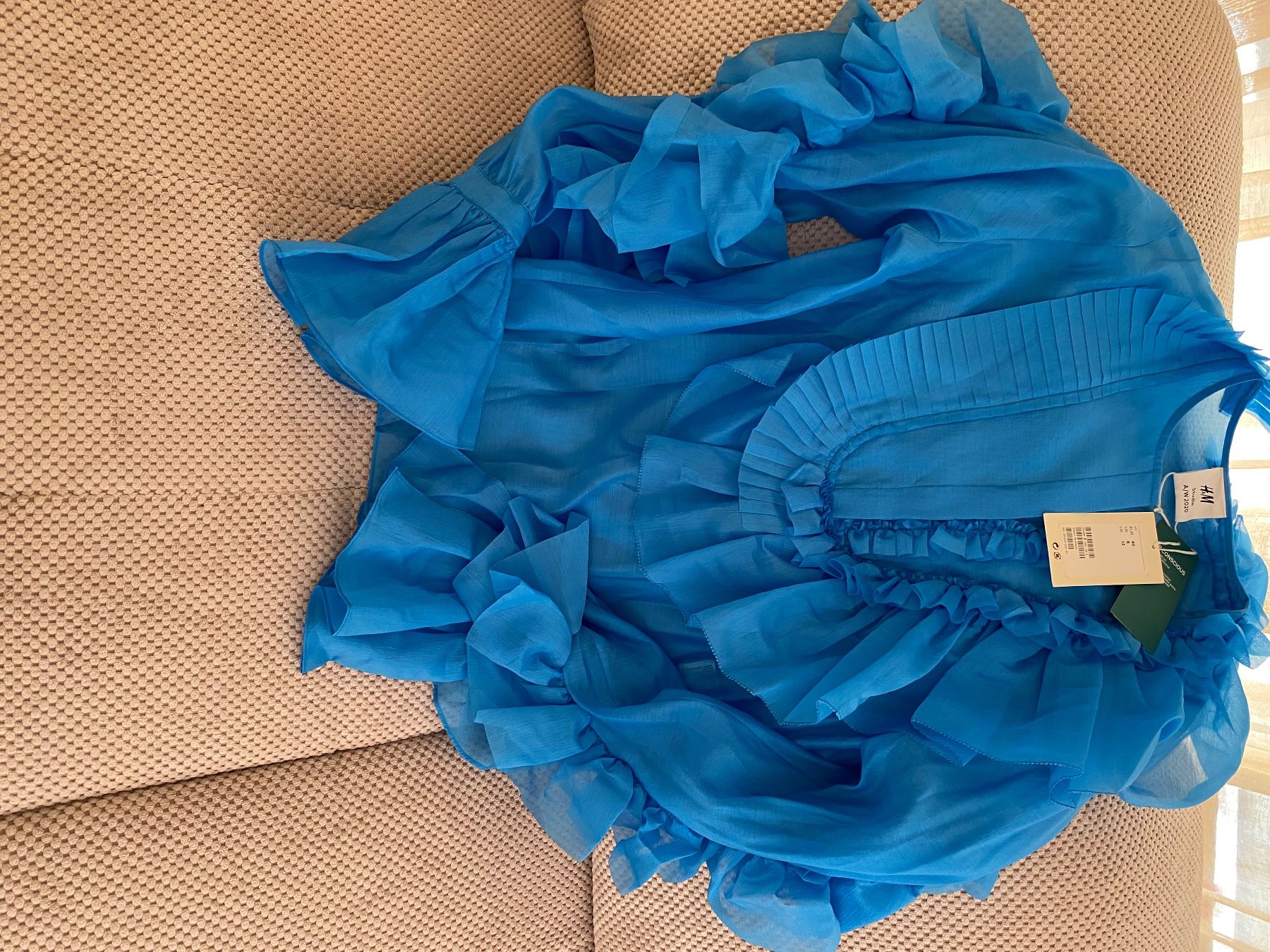 Camicette: H&M Studio 2020 Bluse, Tunique, 40 – Nuovo e nell'imballaggio originale da Vetroz venduto da Gundisima 3