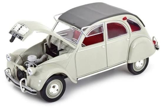 Citroën Modellini d'auto: CITROEN 2CV AZAM 1966 HELLGRAU 1:18 NOREV – Nuovo e nell'imballaggio originale da Suhr venduto da Moebelsiralfred 4