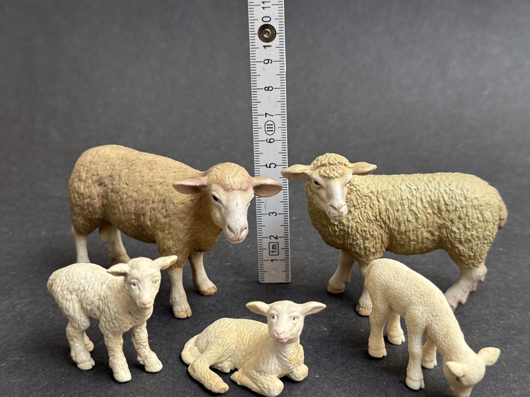 Schleich Statuette: Schleich Schaf Lamm Schafe Schafbock – Usato da Ennetbaden venduto da mapa05 1