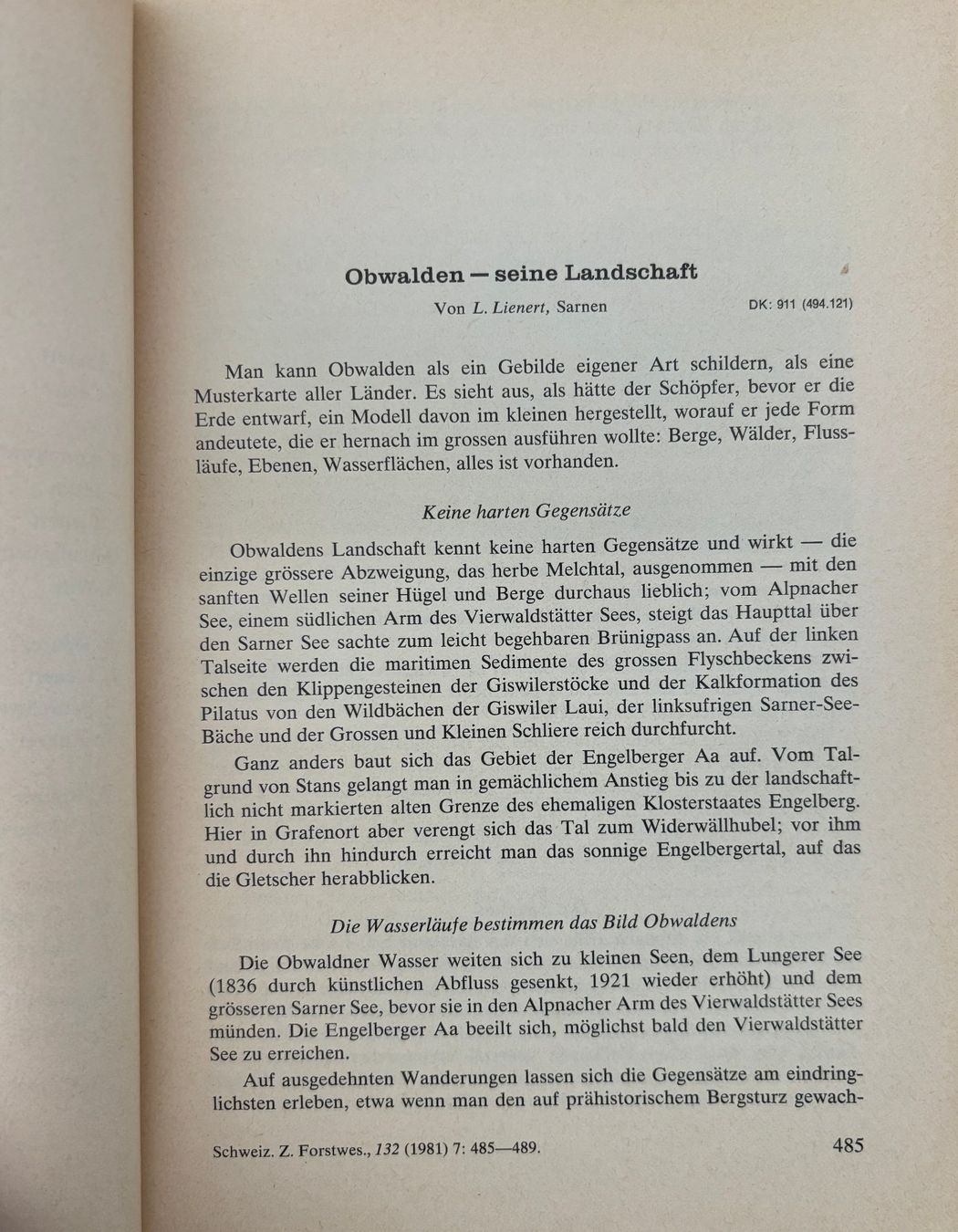 Libri: Wald und Mensch in Obwalden – Usato da Sarnen venduto da Livres 3